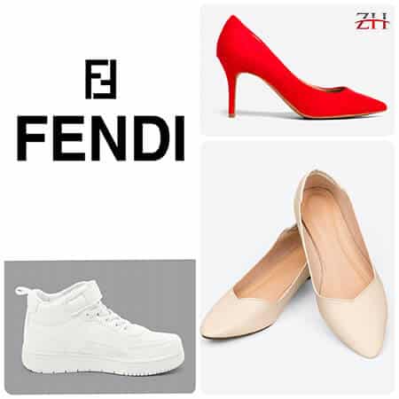 کفش زنانه برند(Fendi)